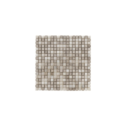 Mosaico di marmo anticato per rivestimento e pavimento, Wooden Grey Mix 30,5x30,5 cm - Jazz, Boxer