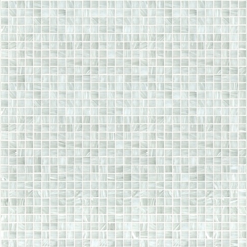 Mosaico di vetro a tessere piccole grigio 10.42 - Smalto, Bisazza