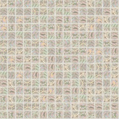 Mosaico di vetro effetto madreperla ondulato rosa, con kit installazione, GW12 - Glow, Bisazza