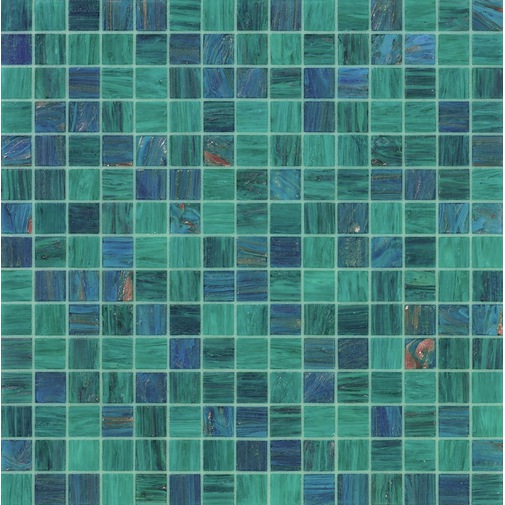 Mosaico di vetro Sequoia con kit installazione - Miscele 20, Bisazza