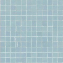 Mosaico di vetro tradizionale, azzurro 25.87, con kit installazione - Vintage, Bisazza