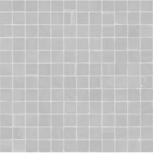 Mosaico di vetro tradizionale, grigio 25.55, con kit installazione - Vintage, Bisazza