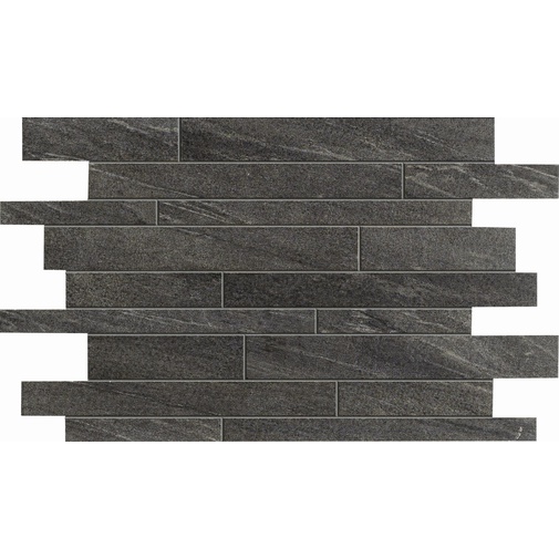 Mosaico gres porcellanato a listelli, Smoke 29,6x43,4 cm - Comfort S, Dom Ceramiche