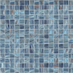 Mosaico in pasta di vetro azzurro 20.02 - Gemme, Bisazza
