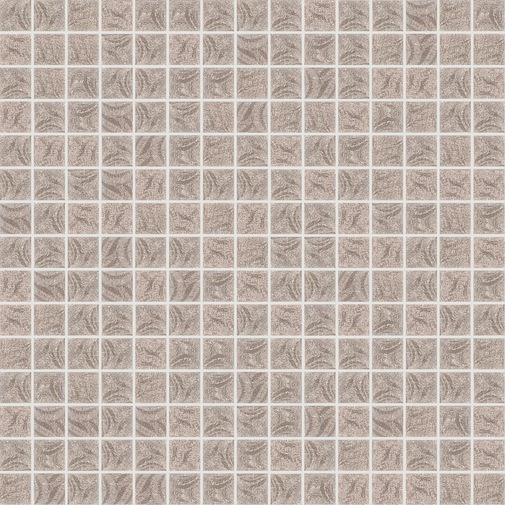 Mosaico in pasta di vetro grigio FL32 con kit installazione - Flow, Bisazza