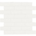 Mosaico muretto, Bianco Brick, 33,3x33,3 cm - Comfort G, Dom Ceramiche