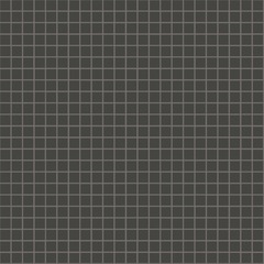 Mosaico tessere 12x12mm Antracite 12.07 brillante kit installazione, Opus romano Bisazza