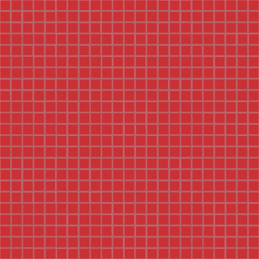 Mosaico tessere 12x12mm arancio scuro brillante 12.48 kit installazione, Opus romano Bisazza