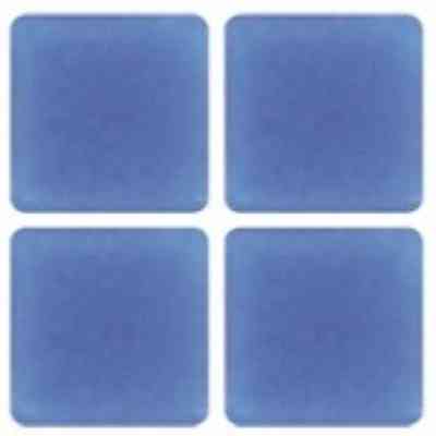 Mosaico tessere piccole azzurro scuro brillante 12.74, con kit installazione - Opus romano, Bisazza