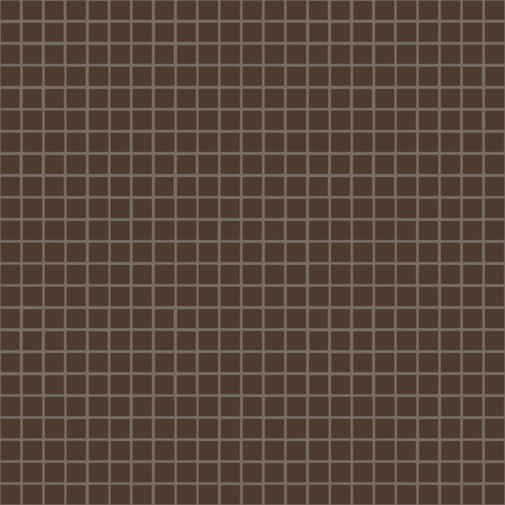 Mosaico tessere piccole color bruno brillante 12.133 - Opus Romano, Bisazza