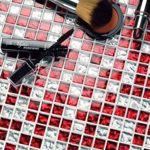 Mosaico In Vetro Colorato 1kg | Tesserine Poligonali Per Decorare Cornici, Vasi E Sottobicchieri - Fai Da Te