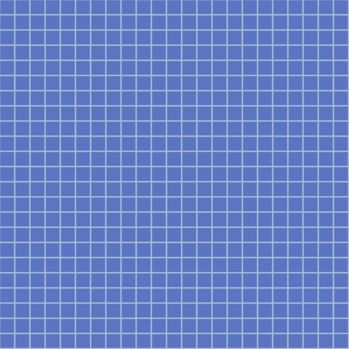 Mosaico tessere12x12mm azzurro scuro opaco12.74M, kit installazione, OpusRomano Bisazza