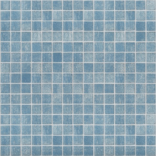 Mosaico vetroso acquamarina CN16 con kit installazione - Canvas, Bisazza