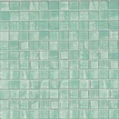 Mosaico vetroso acquamarina, tessere 2,5x2,5 cm, OP 25.38 - Opera, Bisazza