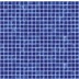 Mosaico vetroso blu opaco, tessere 1,5x1,5 cm, OP 15.02M - Opera, Bisazza
