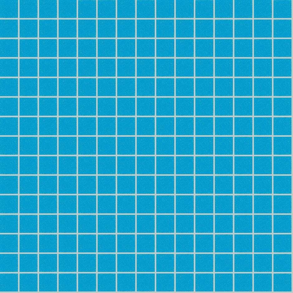 Mosaico vetroso ceruleo 20.50, con kit installazione - Vetricolor 20, Bisazza