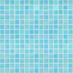 Mosaico vetroso effetto madreperla azzurro GL08 kit installazione - Gloss, Bisazza