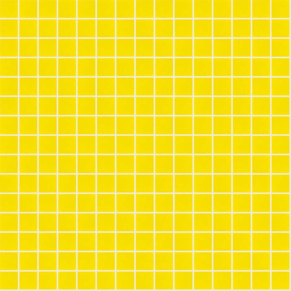 Mosaico vetroso giallo 20.82, con kit installazione - Vetricolor 20, Bisazza