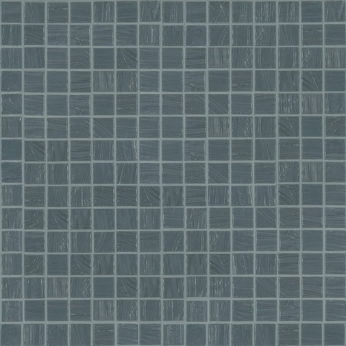 Mosaico vetroso grigio 20.35 con kit installazione - Smalto, Bisazza