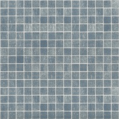 Mosaico vetroso grigio CN13 con kit installazione - Canvas, Bisazza