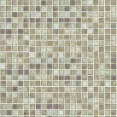 Mosaico vetroso marrone, tessere 1,5x1,5 cm, con kit installazione OP 15.36 - Opera, Bisazza