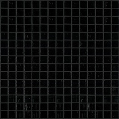 Mosaico vetroso nero 20.77 con kit di installazione - Smalto, Bisazza