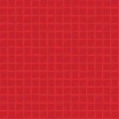 Mosaico vetroso rosso 20.81, con kit installazione - Vetricolor 20, Bisazza