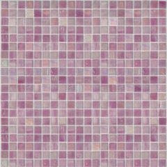 Mosaico vetroso rosso/viola brillante, tessere 1,5x1,5 cm, OP 15.07 GL - Opera, Bisazza