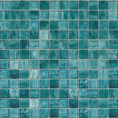 Mosaico vetroso smeraldo Opera 25.05 tessere 2,5x2,5 cm Bisazza