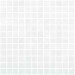 Mosaico vetroso su rete Niebla blanca31,62x31,62 cm - Vidrepur