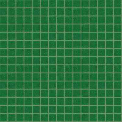 Mosaico vetroso verde 20.68, con kit installazione - Vetricolor 20, Bisazza