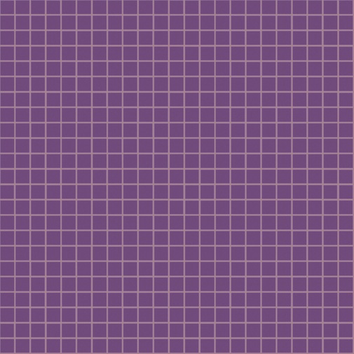 Mosaik mit kleinen leuchtend dunkelvioletten Mosaiksteinchen 12.111 - Römisches Opus, Bisazza