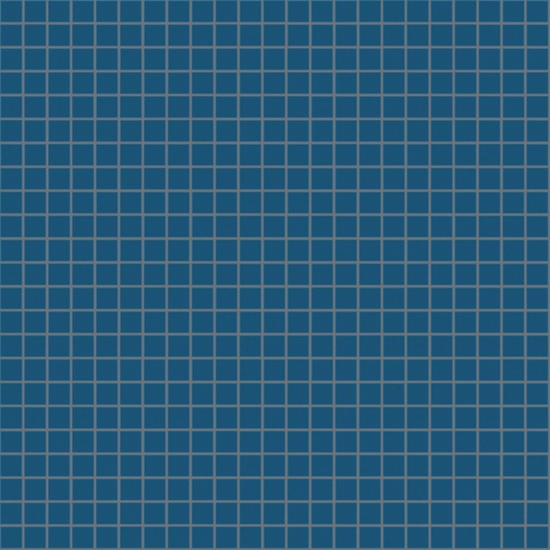 Mosaikfliesen 12x12mm hell dunkelblau 12.82 - Opus romano, Bisazza