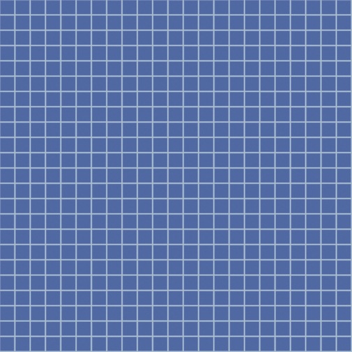 Mosaïque 12x12mm bleu foncé brillant 12.74 - Opus romano, Bisazza