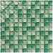 Mosaïque classique en verre brillant, pour revêtement Mint 30x30 cm - Easy Glass, Boxer