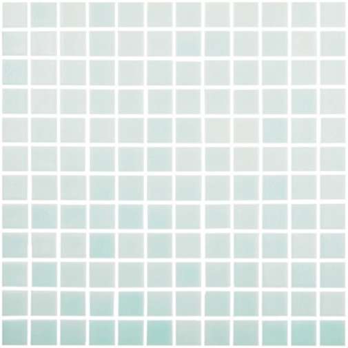 Mosaïque de verre sur résille, Acquamarina Cannes 511, 31,62x31,62 cm - Vidrepur