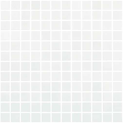 Mosaïque de verre sur résille Niebla blanca 31,62x31,62 cm- Vidrepur