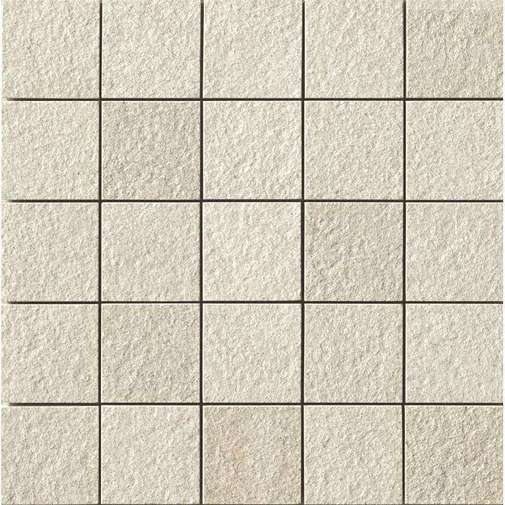 Mosaïque effet pierre 30x30 cm, carreaux 3x3, Dragon White - Amazonia, Casalgrande Padana