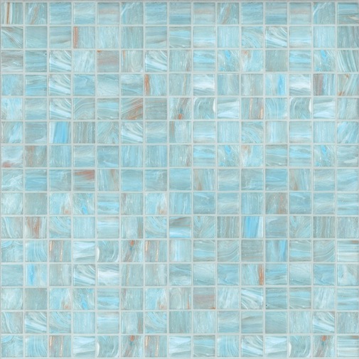 Mosaïque en pâte de verre bleu clair 20.87 - Gemmes, Bisazza