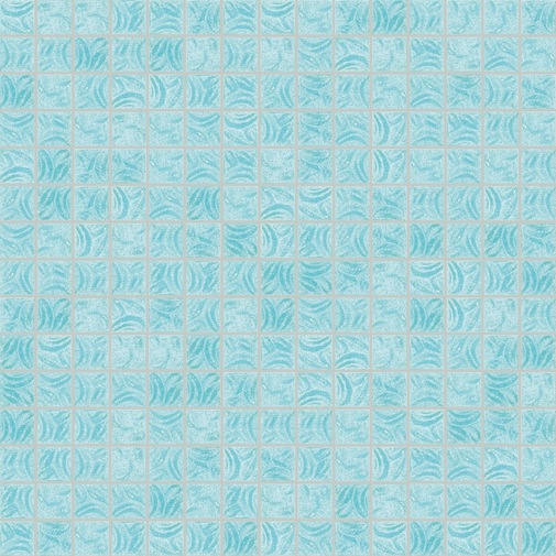 Mosaïque en pâte de verre bleu clair FL87-Flow, Bisazza