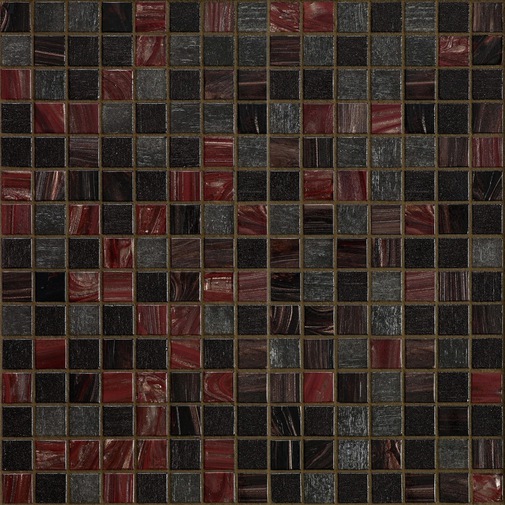 Mosaïque en verre Allina avec kit d'installation - Mixtures 20, Bisazza