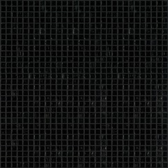 Mosaïque en verre avec petits carreaux noirs 10.77, avec kit de pose - Émail, Bisazza