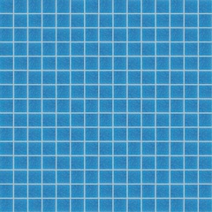 Mosaïque en verre bleu 20.47, avec kit de pose - Vetricolor 20, Bisazza