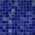 Mosaïque en verre bleu, carreaux 2,5x2,5 cm, avec kit de pose, OP 25.12 - Opera, Bisazza