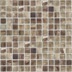 Mosaïque en verre brun mat, carreaux 2,5x2,5 cm, OP 25,35M - Opera, Bisazza