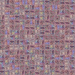 Mosaïque en verre effet nacré ondulé violet, GW11 - Glow, Bisazza