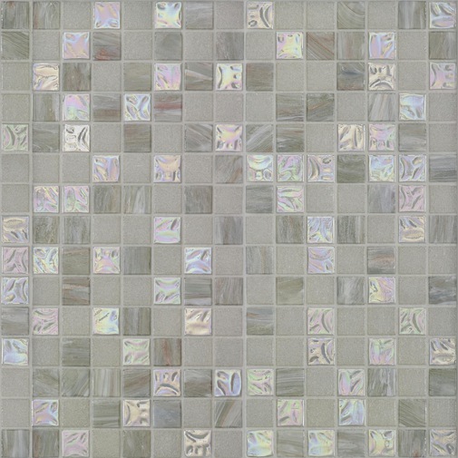Mosaïque en verre Eva avec kit de pose - Mixtures 20, Bisazza
