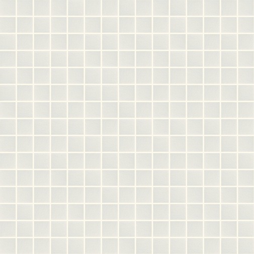 Mosaïque en verre gris 20.37, avec kit de pose - Vetricolor 20, Bisazza