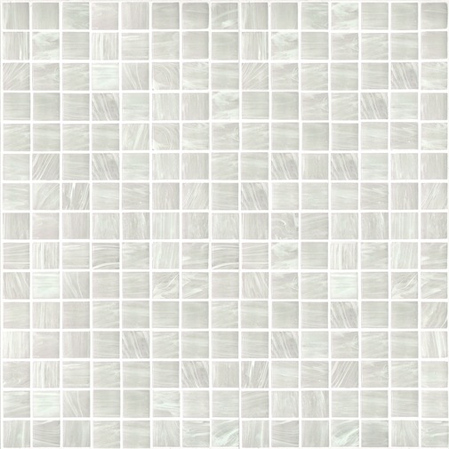 Mosaïque en verre gris 20.42 avec kit de pose - Smalto, Bisazza