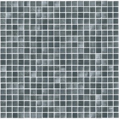 Mosaïque en verre gris mat 1,5x1,5cm, avec kit de pose, OP 15.34M - Opera, Bisazza